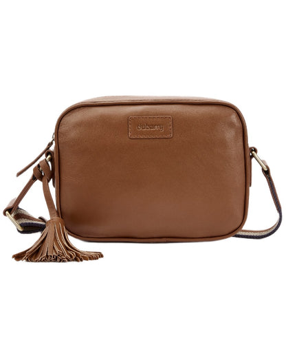 Caramel Coloured Dubarry Womens Rostrevor Cross Body Bag on white background 