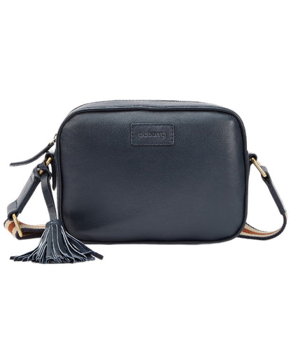 Navy Coloured Dubarry Womens Rostrevor Cross Body Bag on outdoor background 