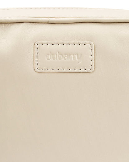 Oyster Coloured Dubarry Womens Rostrevor Cross Body Bag on outdoor background 