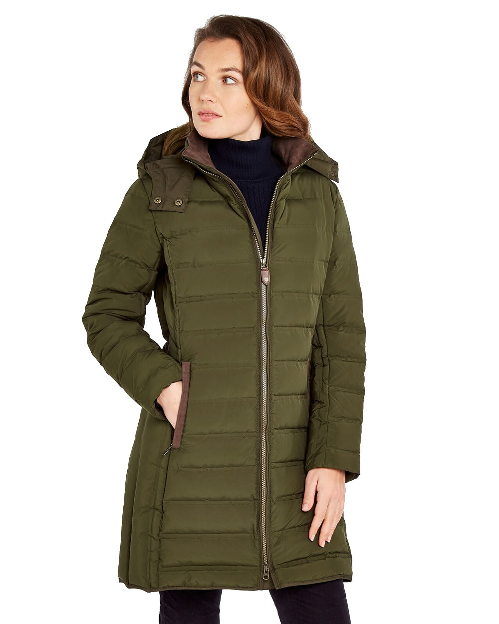 Womens Winter Coat, Long Puffer Jacket, Hooded Down Jacket, Quilted Bomber  Coat -  Israel