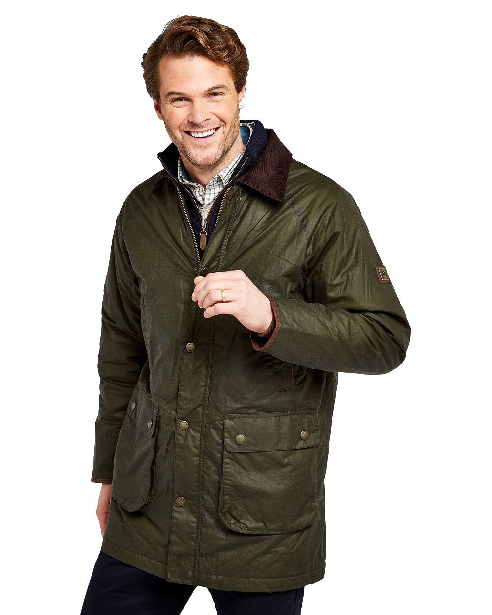 Dubarry Brunswick Wax Jacket in Pine 