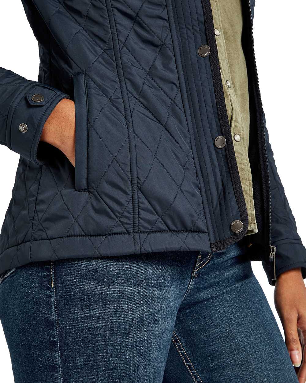 Dubarry Camlodge Quilted Jacket in Navy 