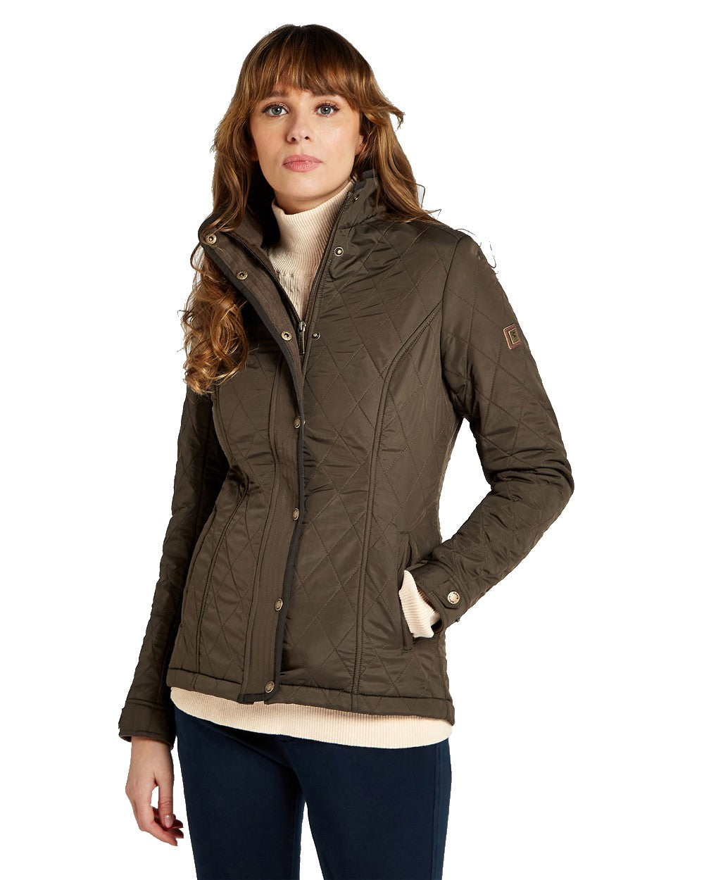 Dubarry Camlodge Quilted Jacket in Olive 