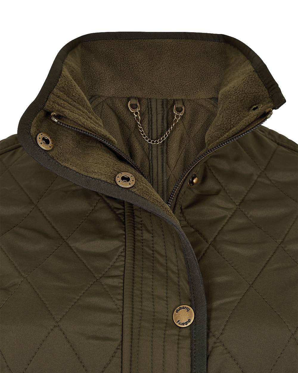 Dubarry Camlodge Quilted Jacket in Olive 