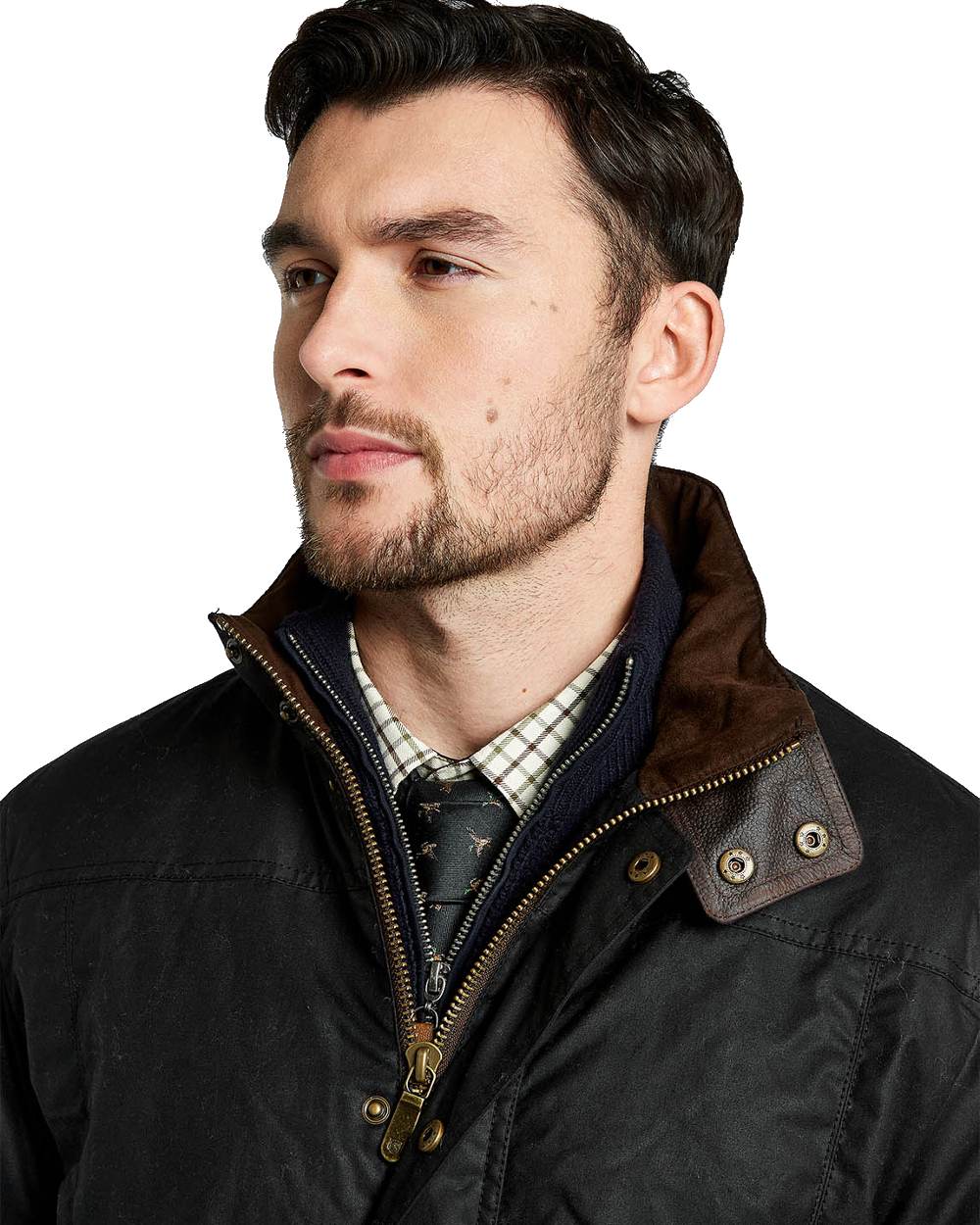 Dubarry Carrickfergus Waxed Jacket in Black 