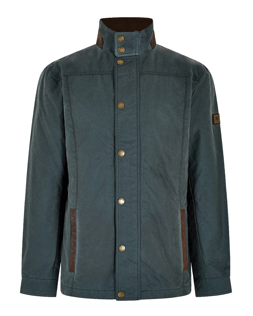 Dubarry Carrickfergus Waxed Jacket in Dark Pebble 