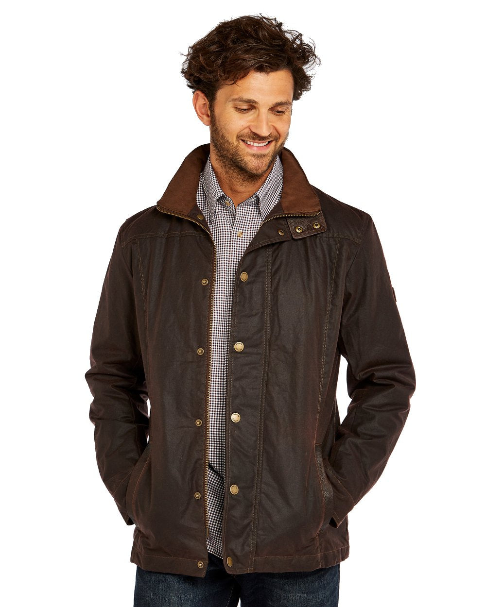 Dubarry Carrickfergus Waxed Jacket in Java 