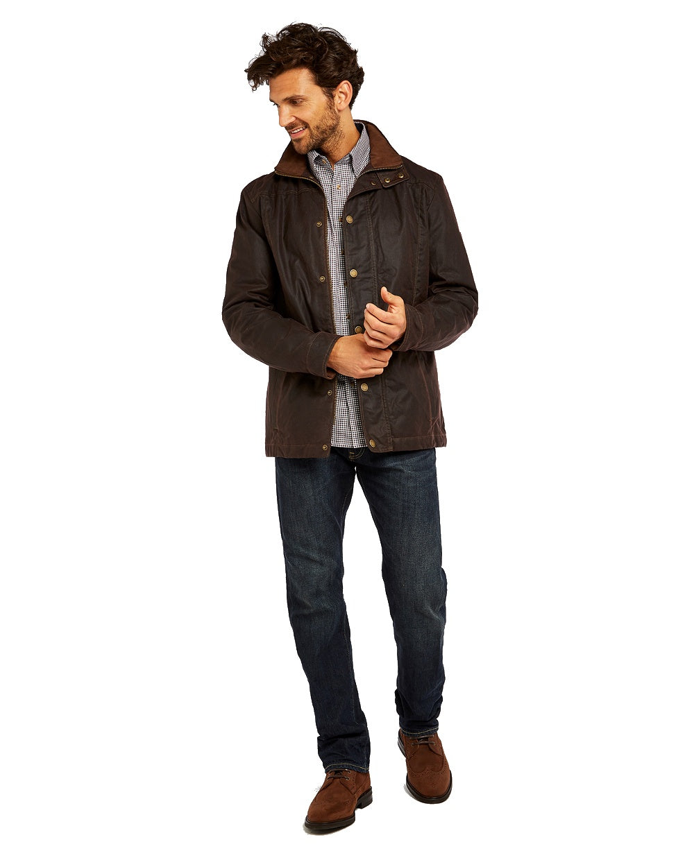 Dubarry Carrickfergus Waxed Jacket in Java 