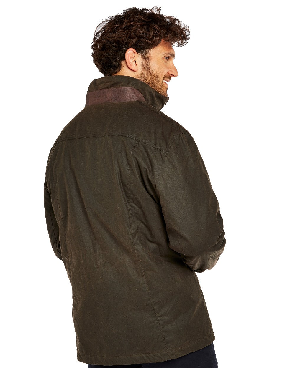 Dubarry Carrickfergus Waxed Jacket in Olive 