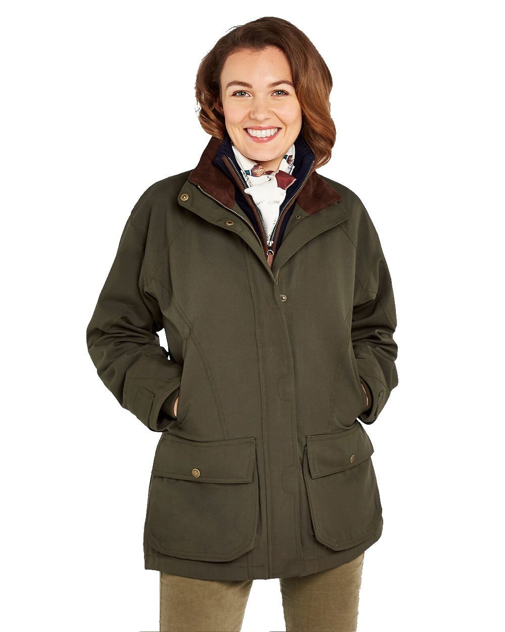 Dubarry Castlehyde All-Purpose Shooting Coat in Ivy