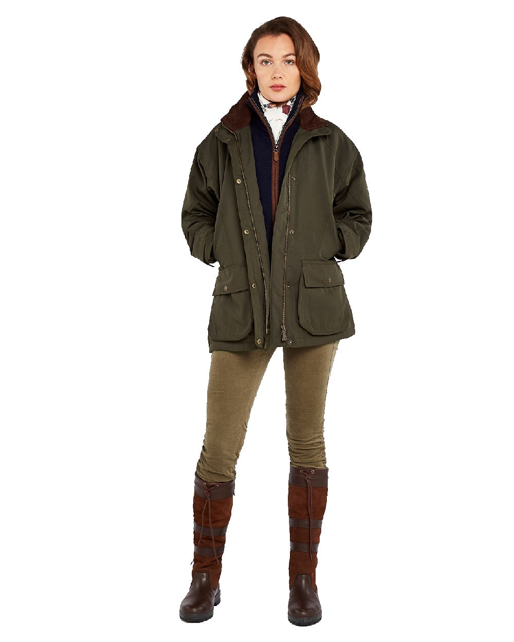 Dubarry Castlehyde All-Purpose Shooting Coat in Ivy