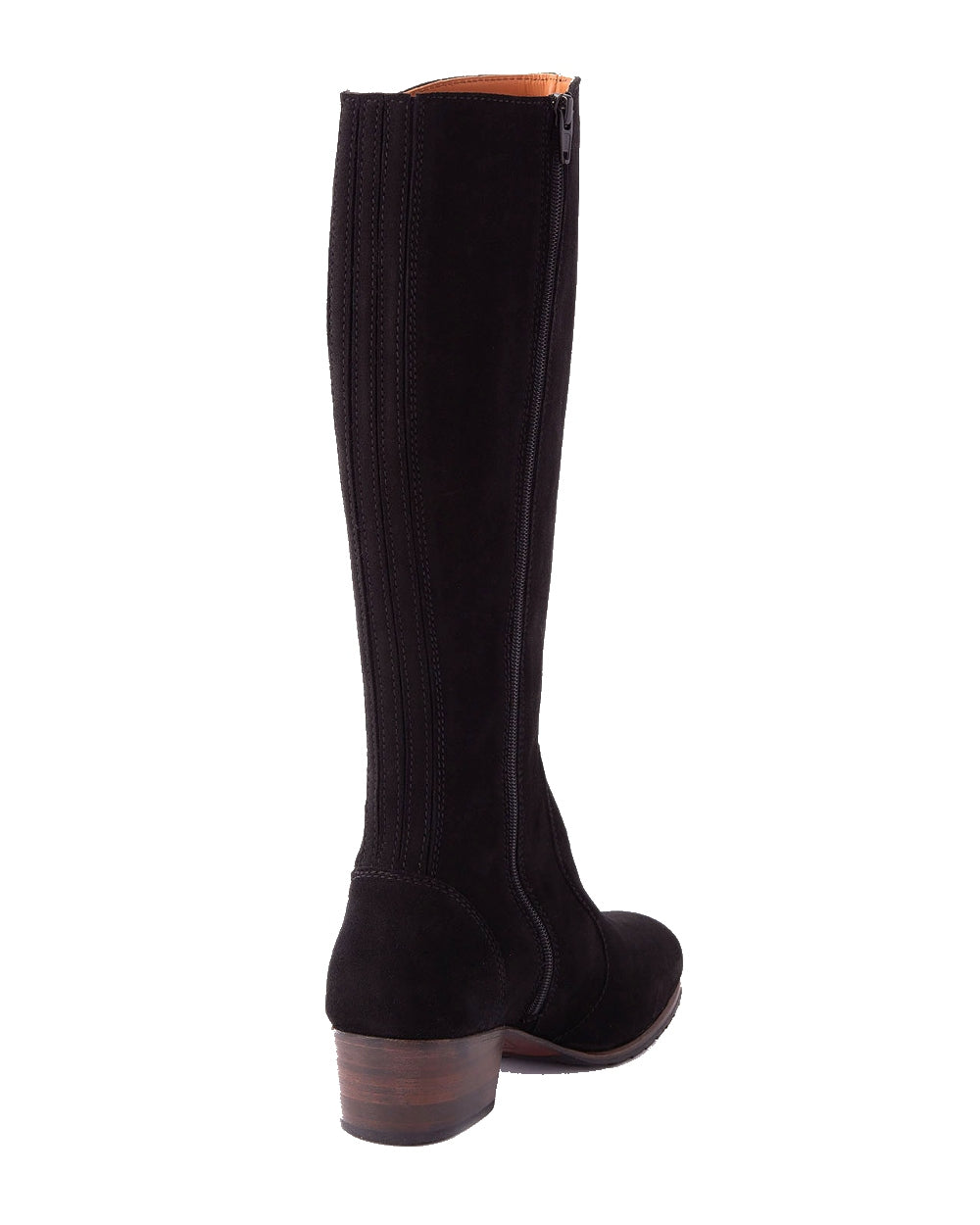 Dubarry Downpatrick Knee High Boots in Black Suede 