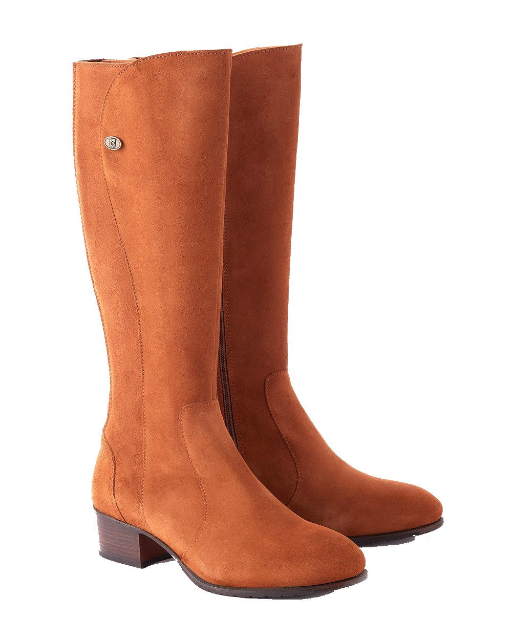 Dubarry Downpatrick Knee High Boots in Camel 