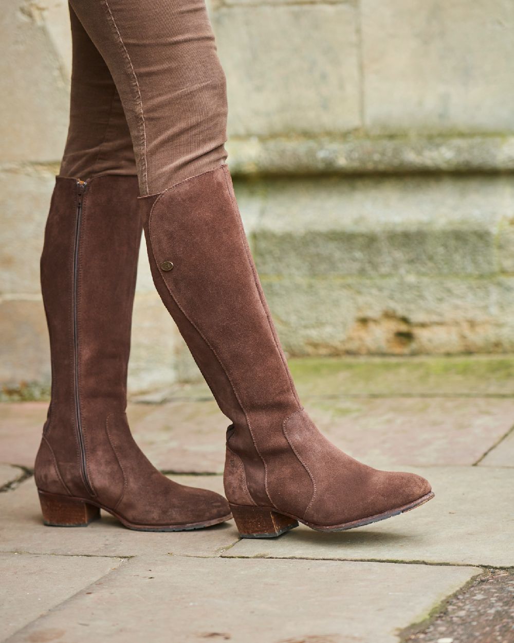 Dubarry Downpatrick Knee High Boots in Cigar 