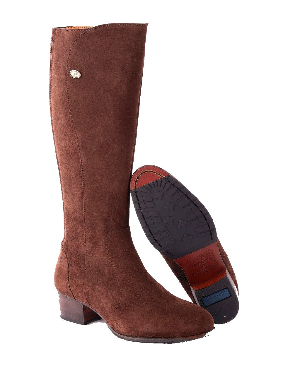 Dubarry Downpatrick Knee High Boots in Cigar 