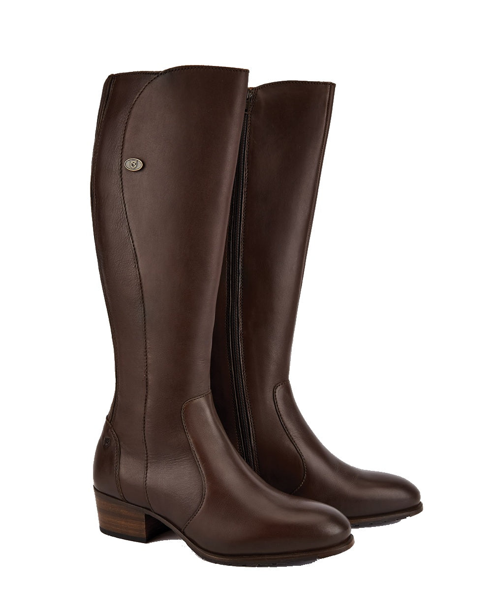 Dubarry Downpatrick Knee High Boots in Old Rum 