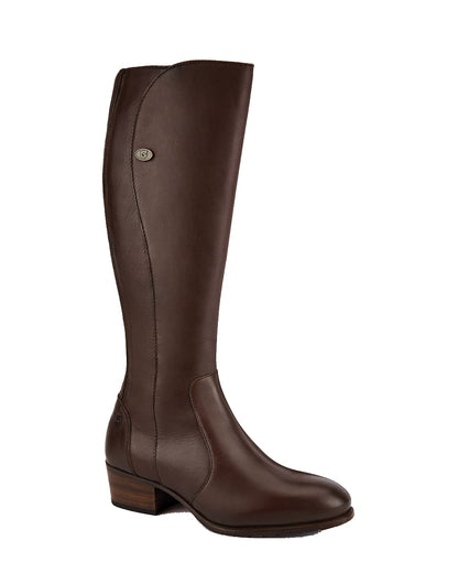 Dubarry Downpatrick Knee High Boots in Old Rum 