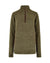  Dubarry Morrisey Zip Neck Sweater in Dusky Green #colour_dusky-green