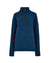 Dubarry Morrisey Zip Neck Sweater in Peacock Blue #colour_peacock-blue