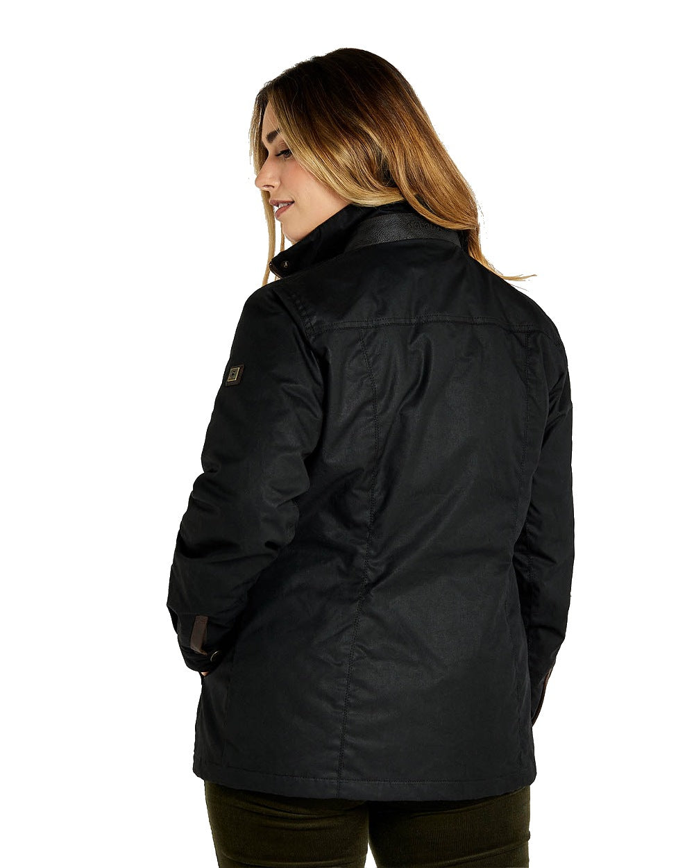 Dubarry Mountrath Waxed Jacket in Black 