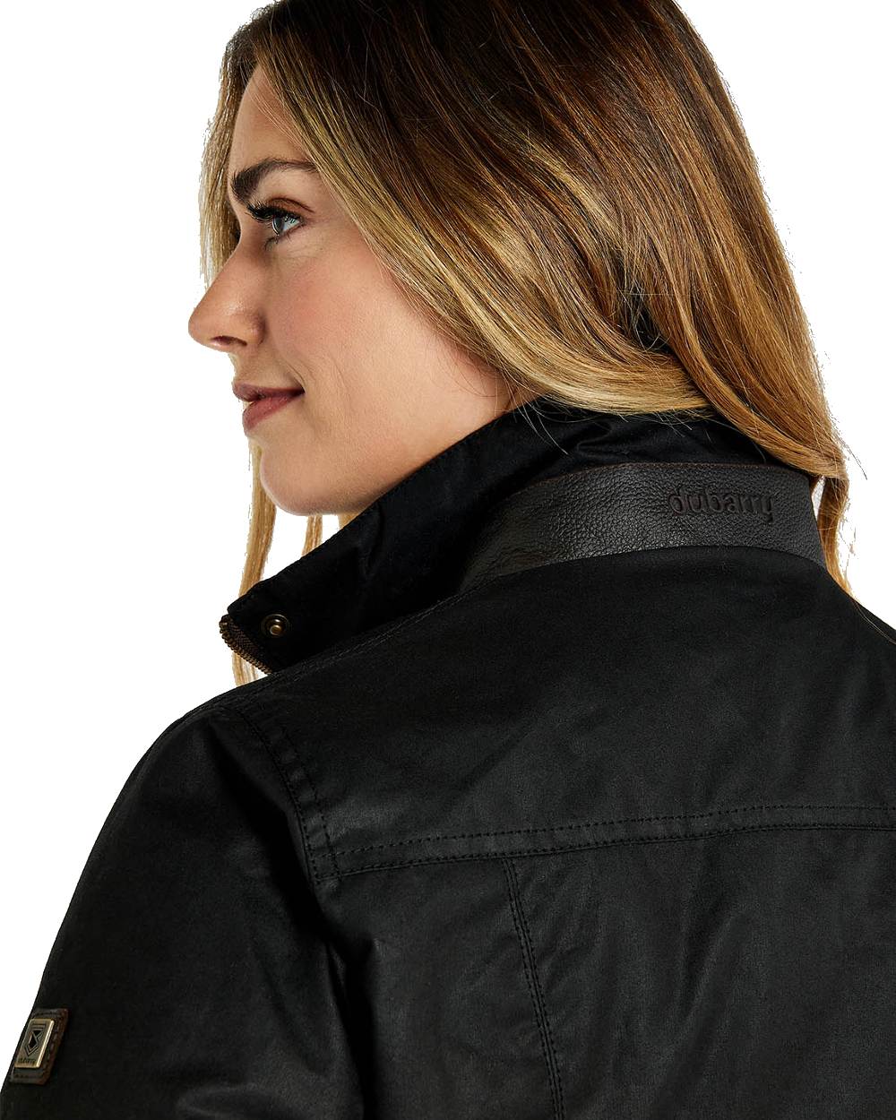 Dubarry Mountrath Waxed Jacket in Black 