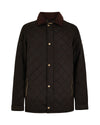 Dubarry Mountusher Quilted Jacket in Black #colour_black