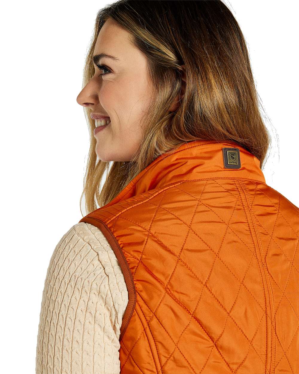 Dubarry Rathdown Quilted Gilet in Cayenne 