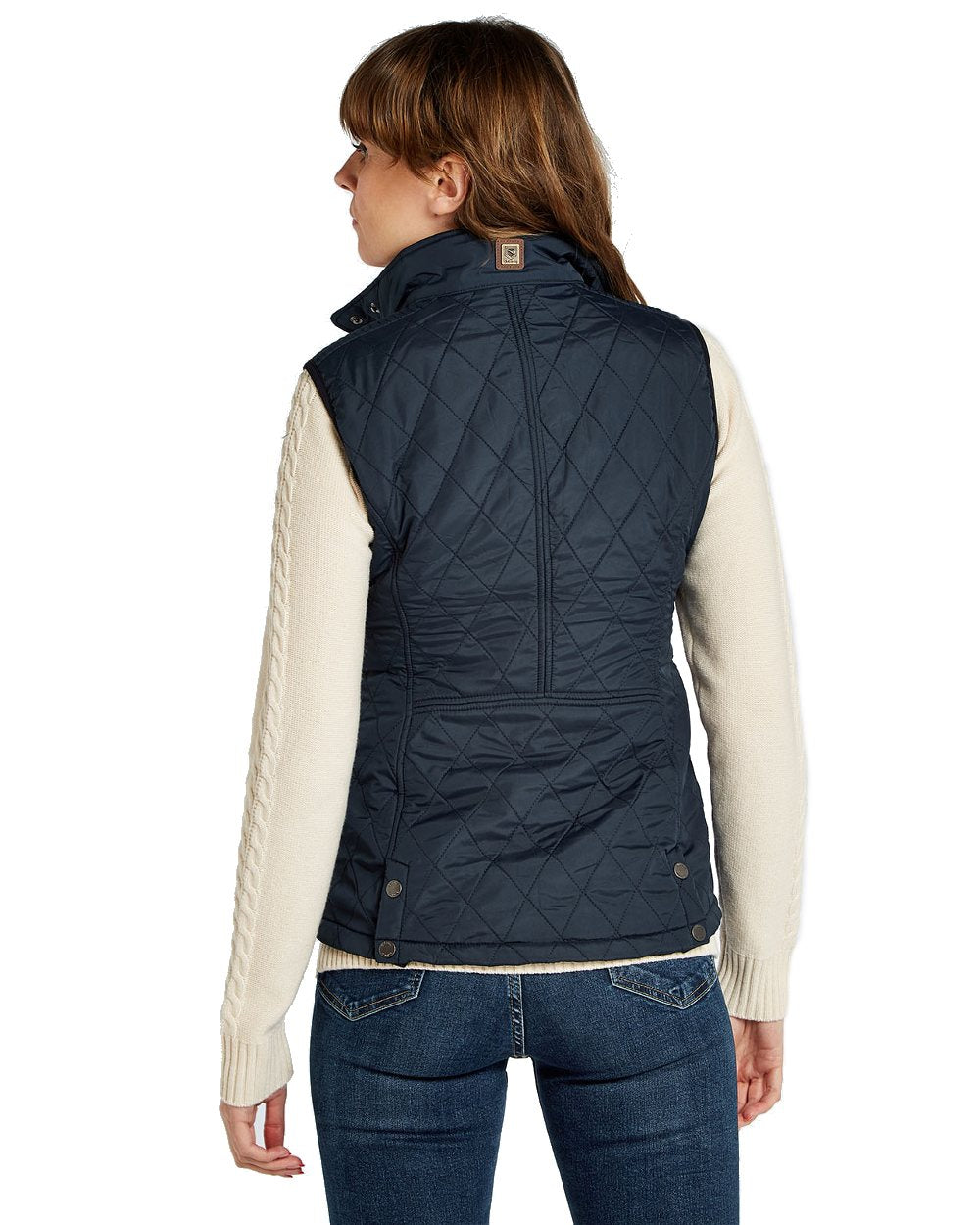 Dubarry Rathdown Quilted Gilet in Navy 