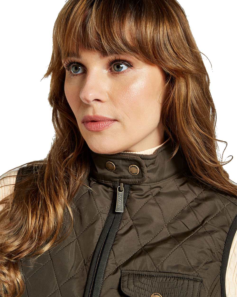 Dubarry Rathdown Quilted Gilet in Olive 