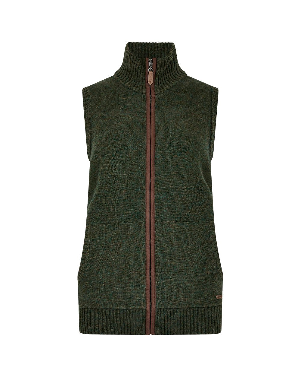 Dubarry Sheedy Knit Bodywarmer in Olive 