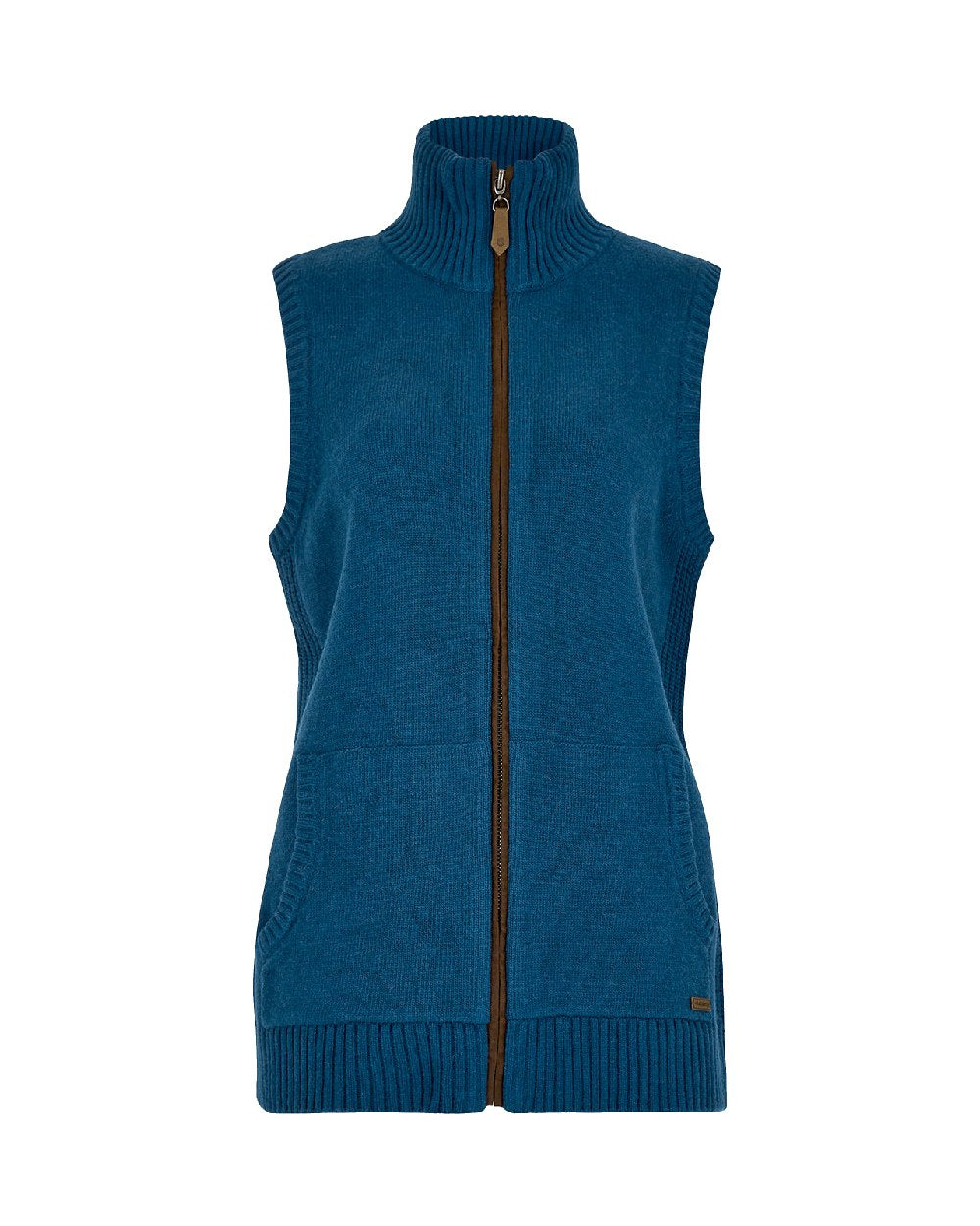 Dubarry Sheedy Knit Bodywarmer in Peacock Blue 