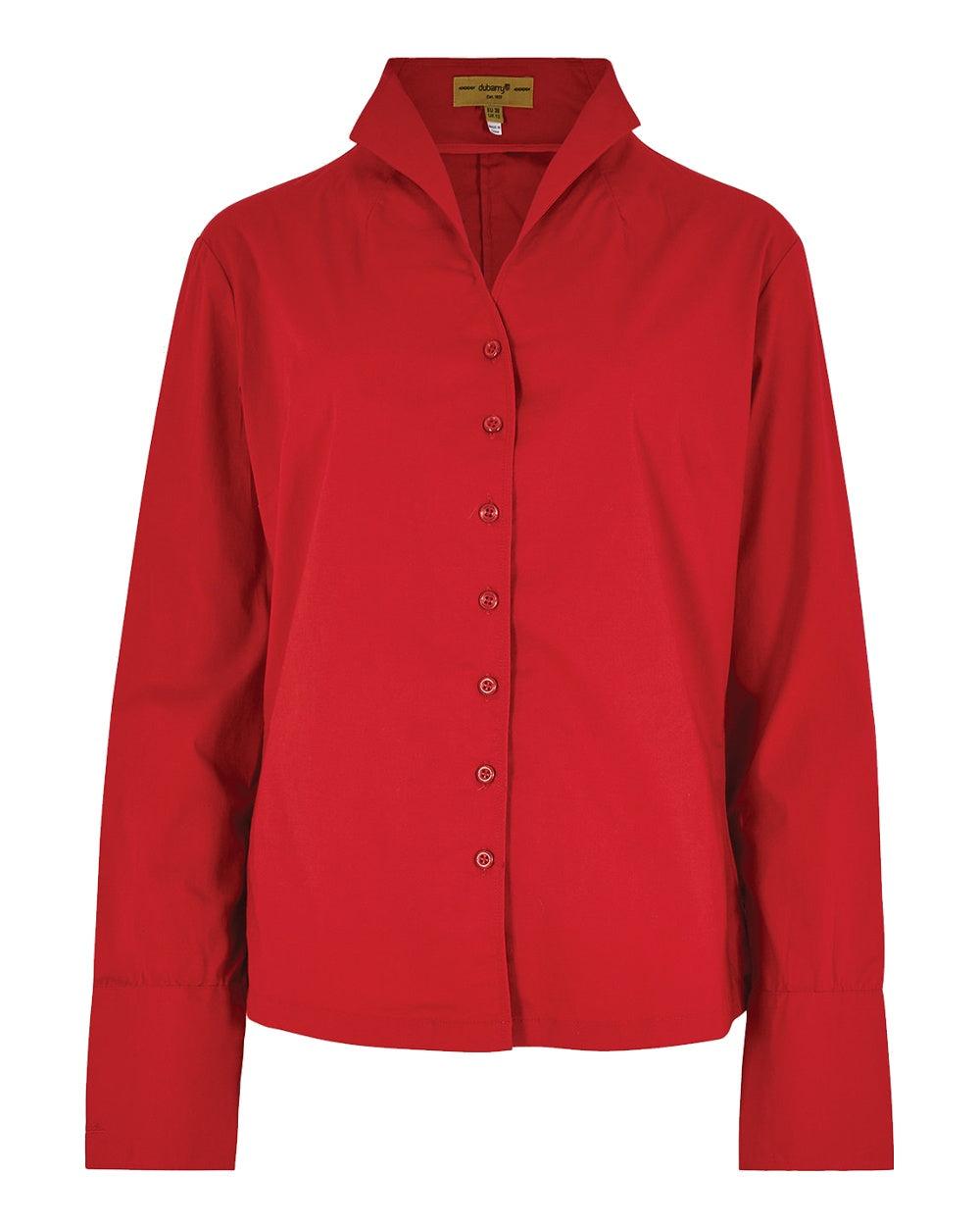 Dubarry Snowdrop Shirt in Cardinal 