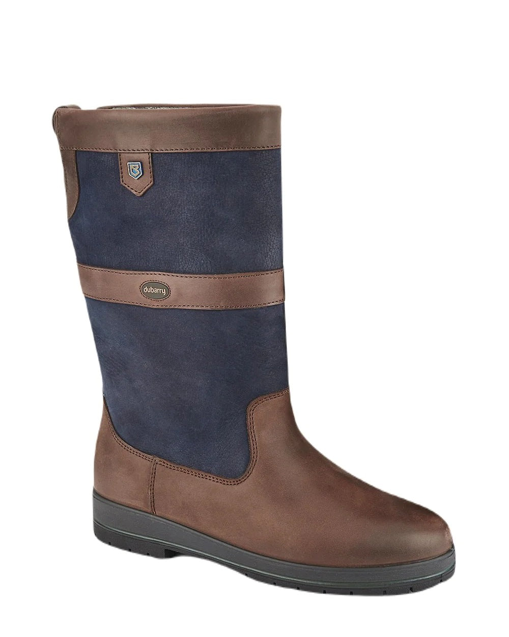 Dubarry Kildare Country Boots in Navy Brown 