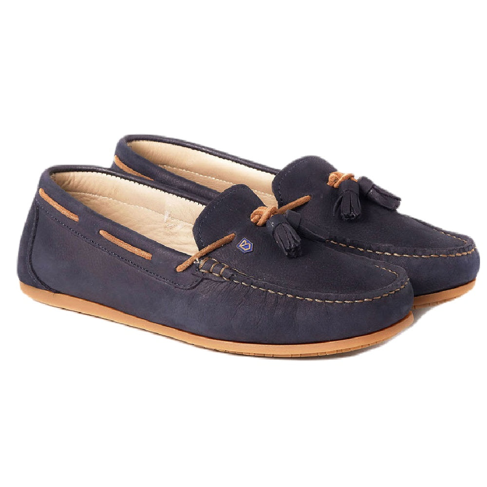 Dubarry Womens Jamaica Deck Shoes in Navy