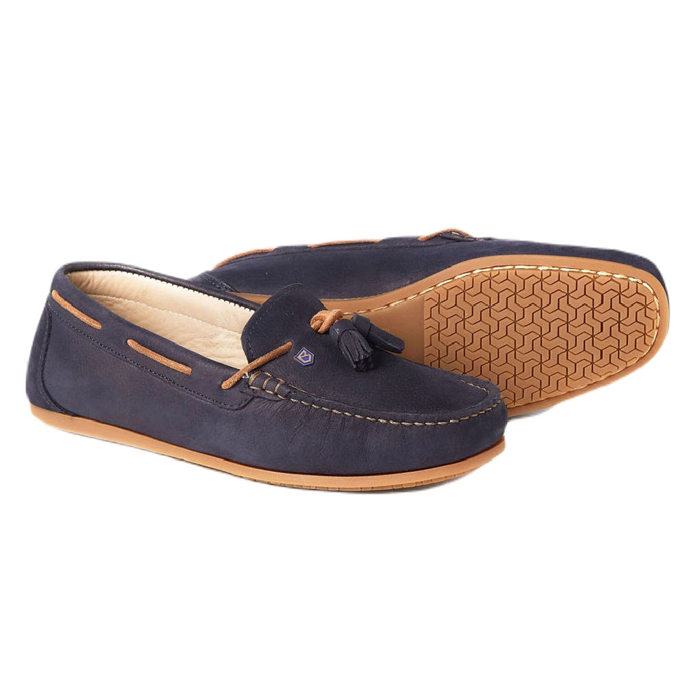 Dubarry Womens Jamaica Deck Shoes in Navy