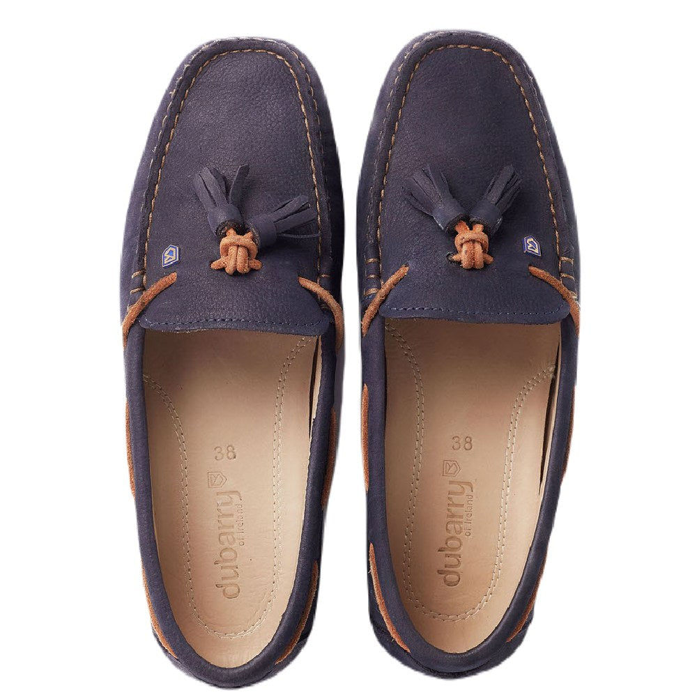 Dubarry Womens Jamaica Deck Shoes in Navy