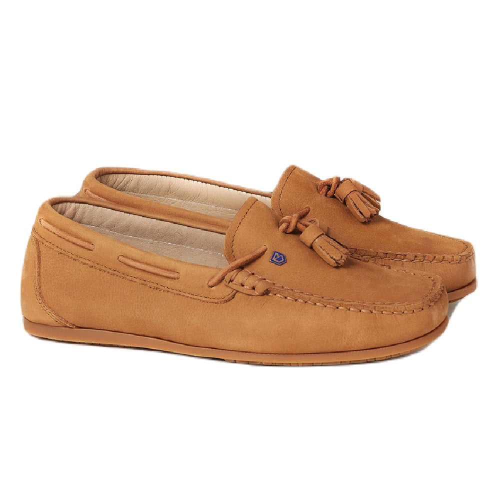 Dubarry Womens Jamaica Deck Shoes in Tan