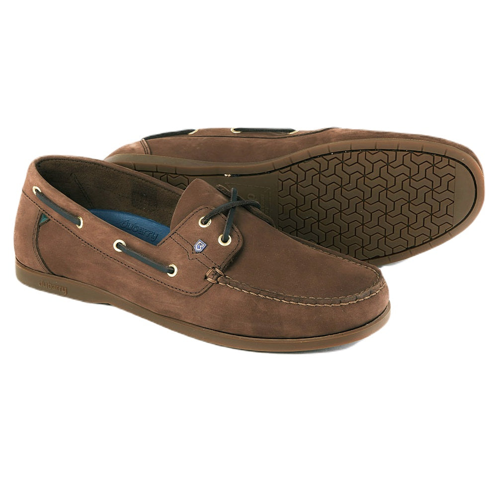 Dubarry Mens Port Deck Shoes in Cafe