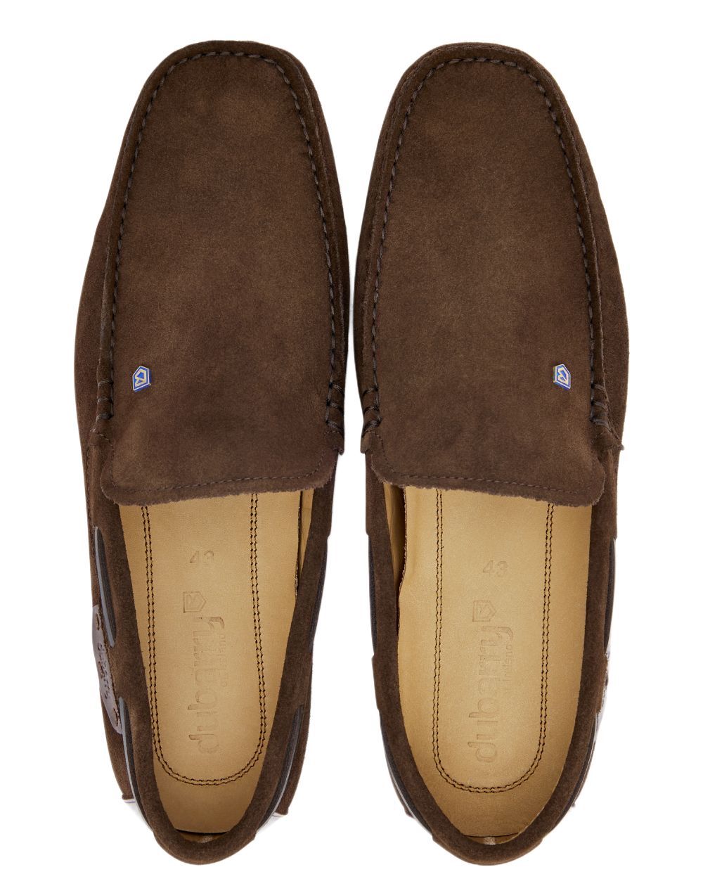 Cigar coloured Dubarry Fiji Loafers on white background 