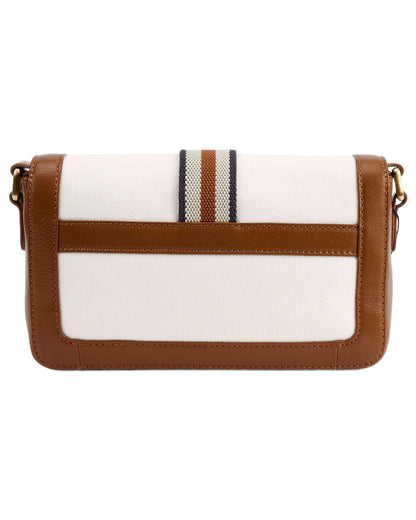 Caramel coloured Dubarry Hillsbrook Cross Body Bag on white background 