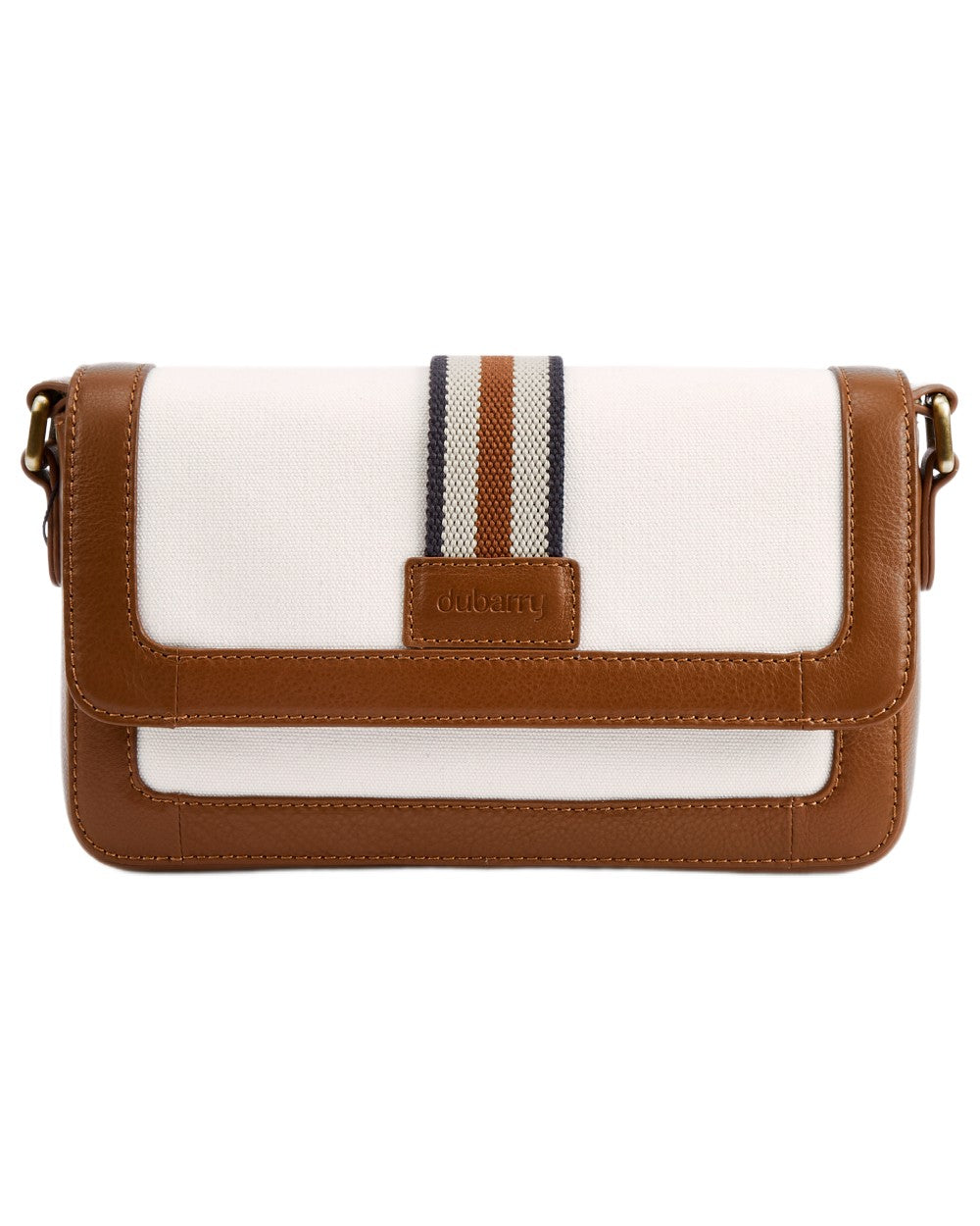 Caramel coloured Dubarry Hillsbrook Cross Body Bag on white background 