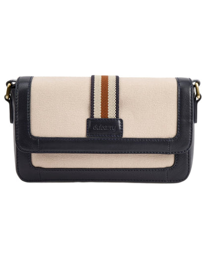 Navy coloured Dubarry Hillsbrook Cross Body Bag on white background 