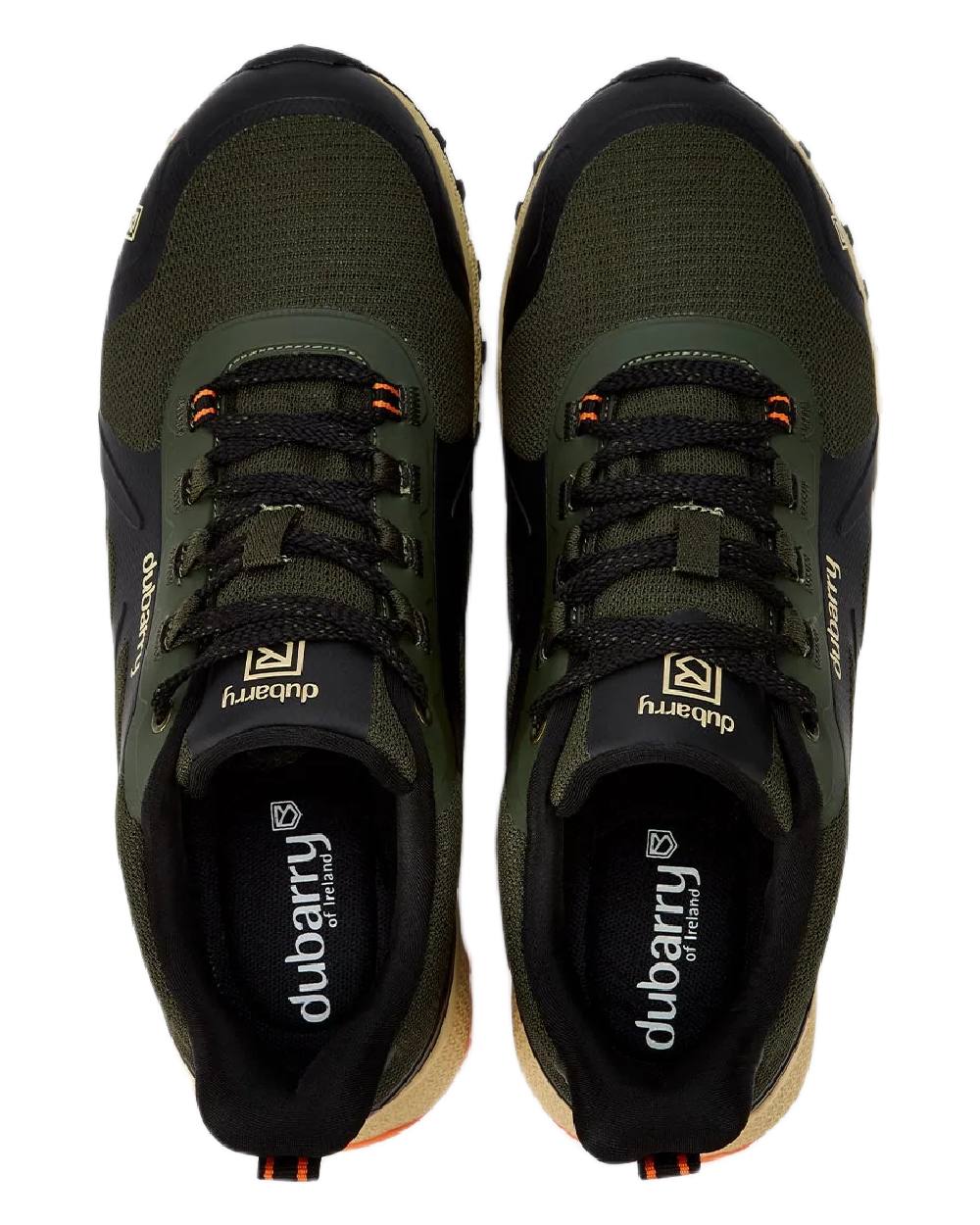 Black Multi coloured Dubarry Kempton Waterproof Breathable Sneaker on white background 