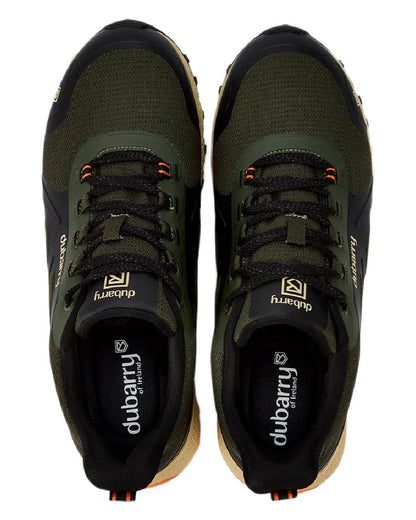 Black Multi coloured Dubarry Kempton Waterproof Breathable Sneaker on white background 