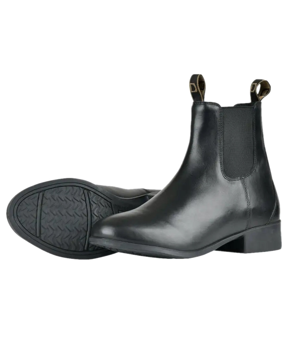Black Coloured Dublin Foundation Jodhpur Boots II on white background 