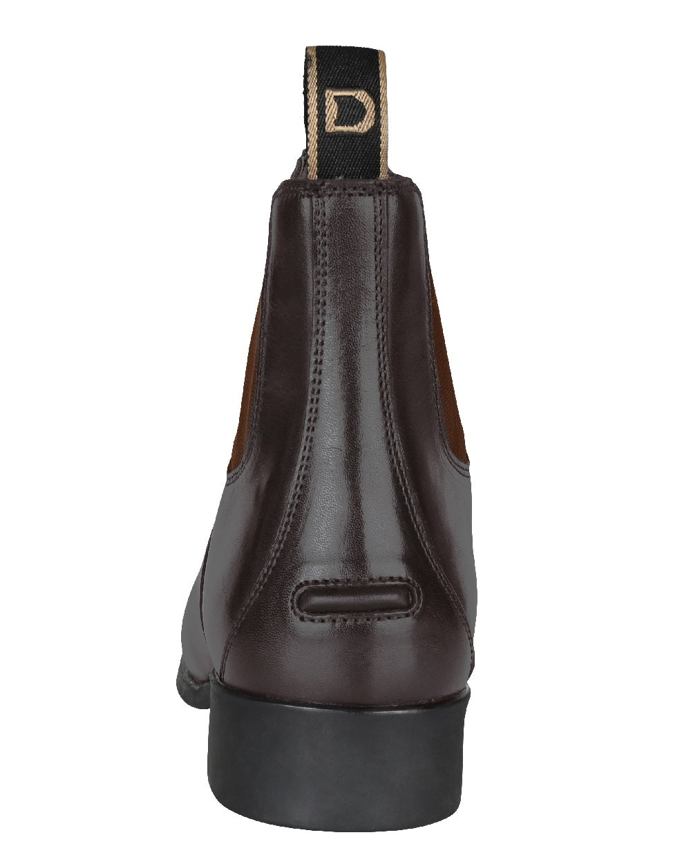 Brown Coloured Dublin Foundation Zip Paddock Boots II on white background 
