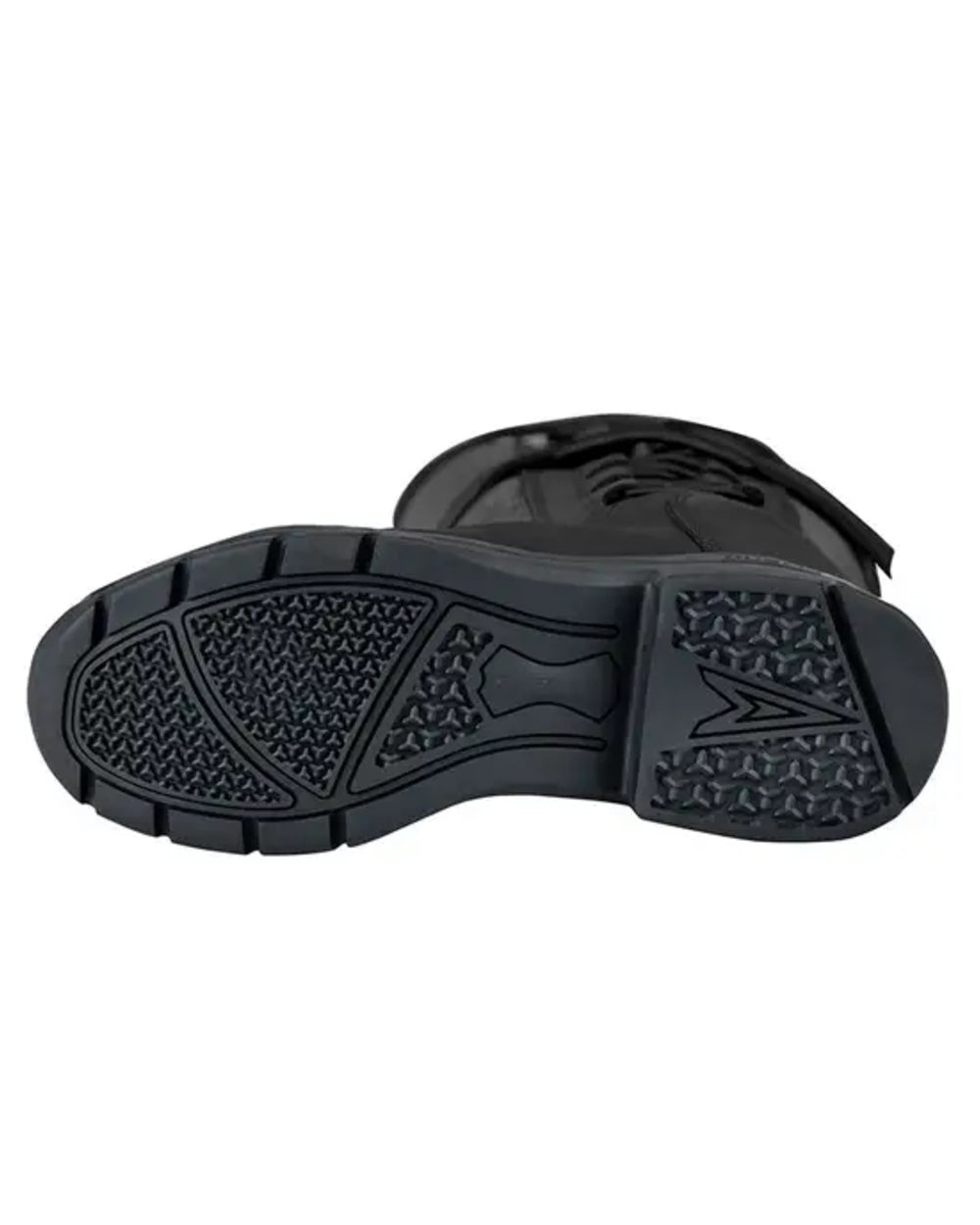 Black Coloured Dublin Womens Pinnacle Boots III on white background 