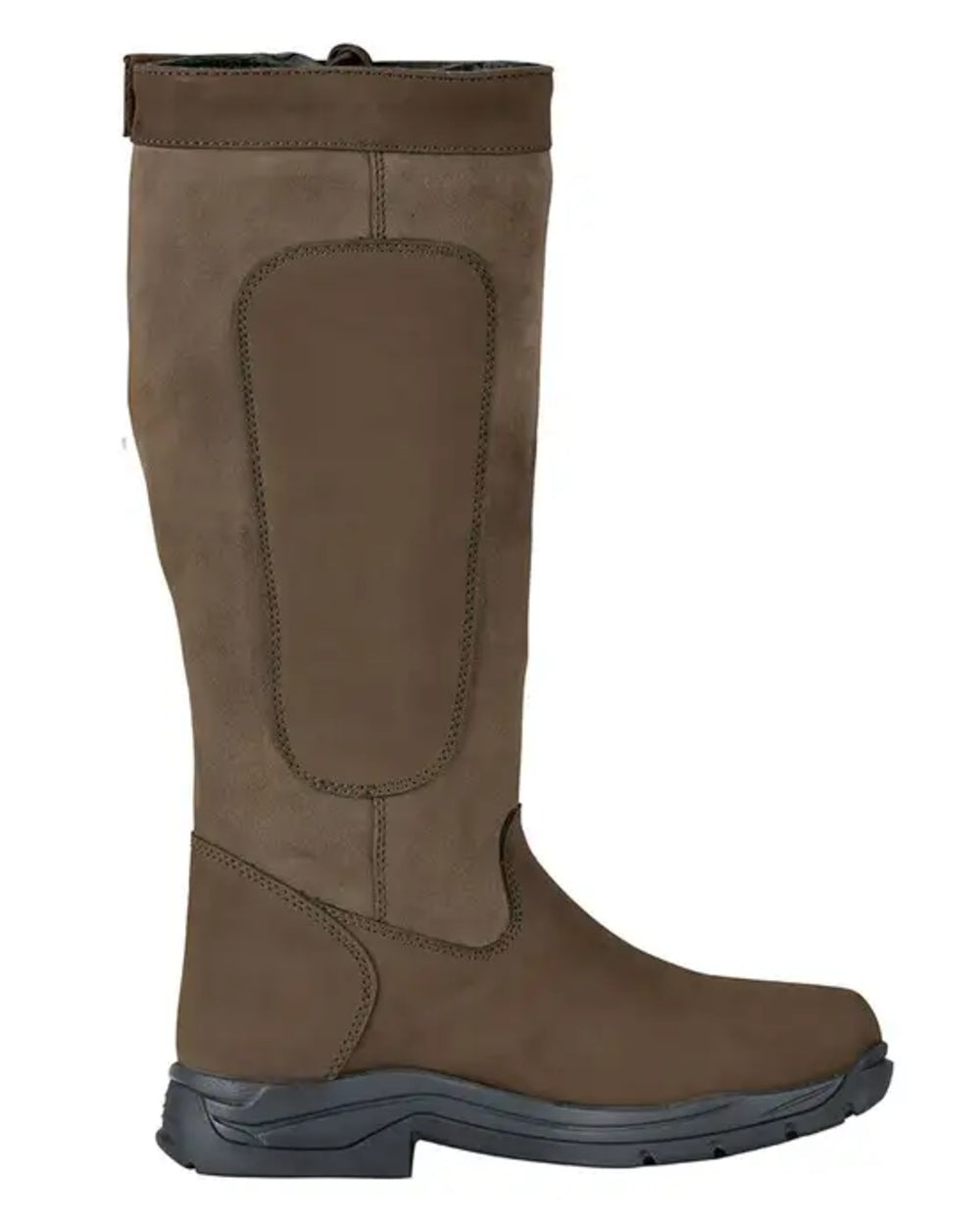 Chocolate Coloured Dublin Womens Pinnacle Boots III on white background 