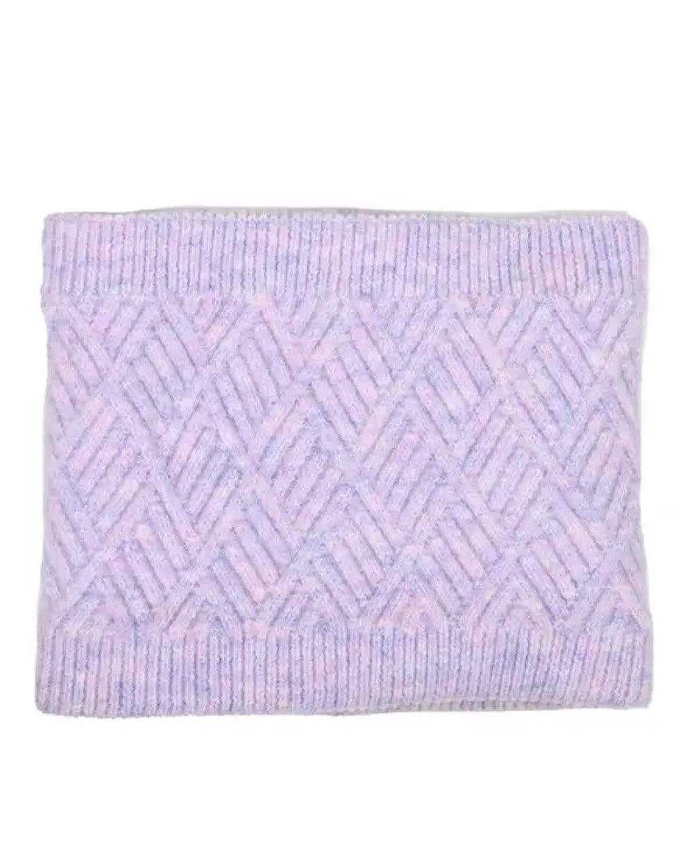 Purple Marle coloured Dublin Womens Sam Snood on white background 