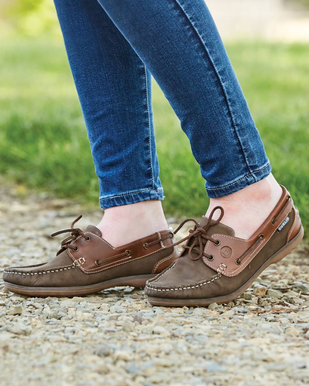 Dublin Broadfield Arena Shoes in Brown Chestnut 